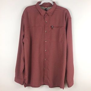 The North Face Men’s Button Down Plaid L